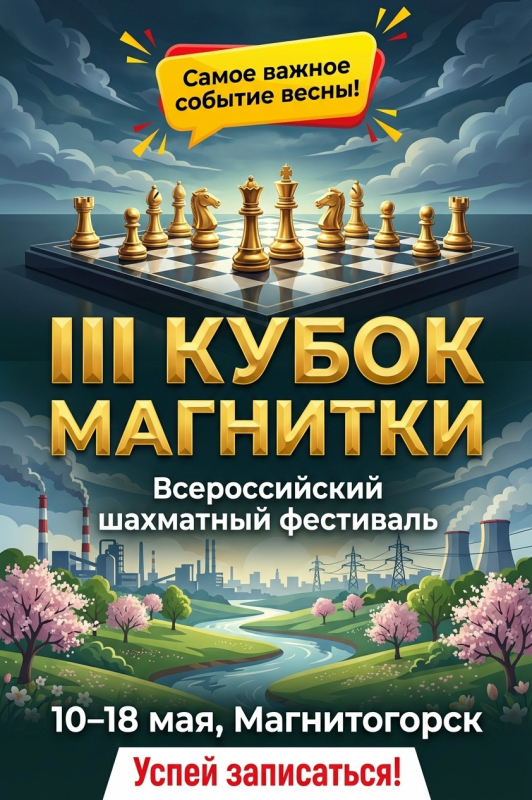 11-17 мая. Этап детского Кубка России 2026 года "III Кубок Магнитки" (г.Магнитогорск)
